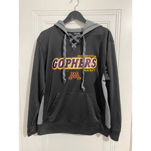 Minnesota Gophers Hockey Hoodie Sweatshirt Men's Size Medium - Picture 1 of 6